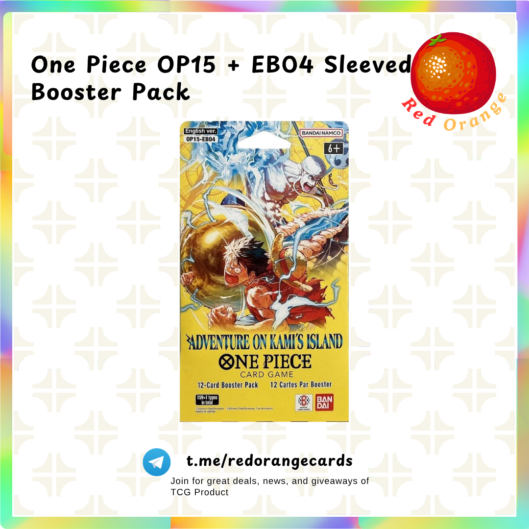 One Piece OP15 + EB04 Sleeved Booster Pack