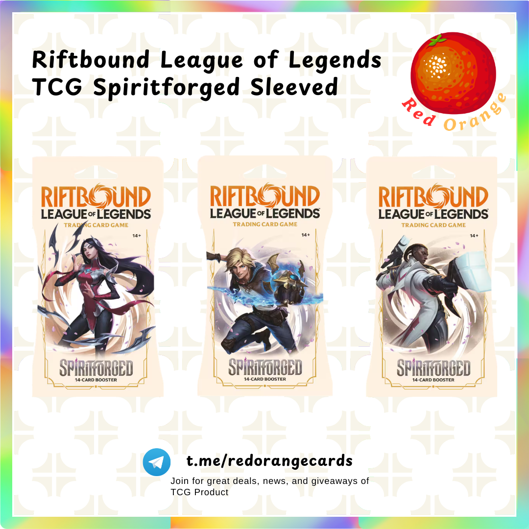 Riftbound Spiritforged Sleeved Booster Pack