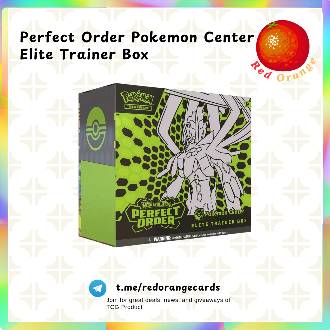 Perfect Order Pokemon Center Elite Trainer Box