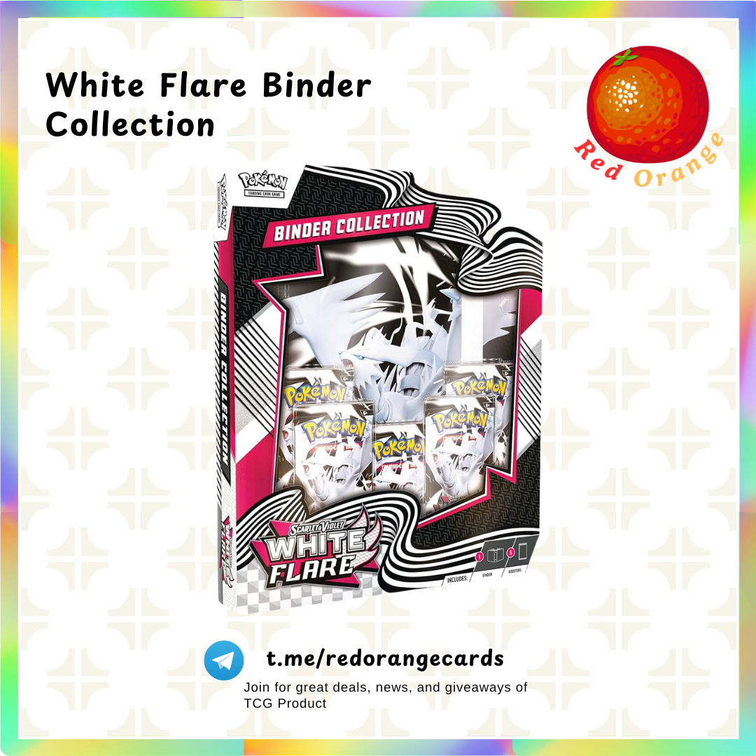 White Flare Binder Collection