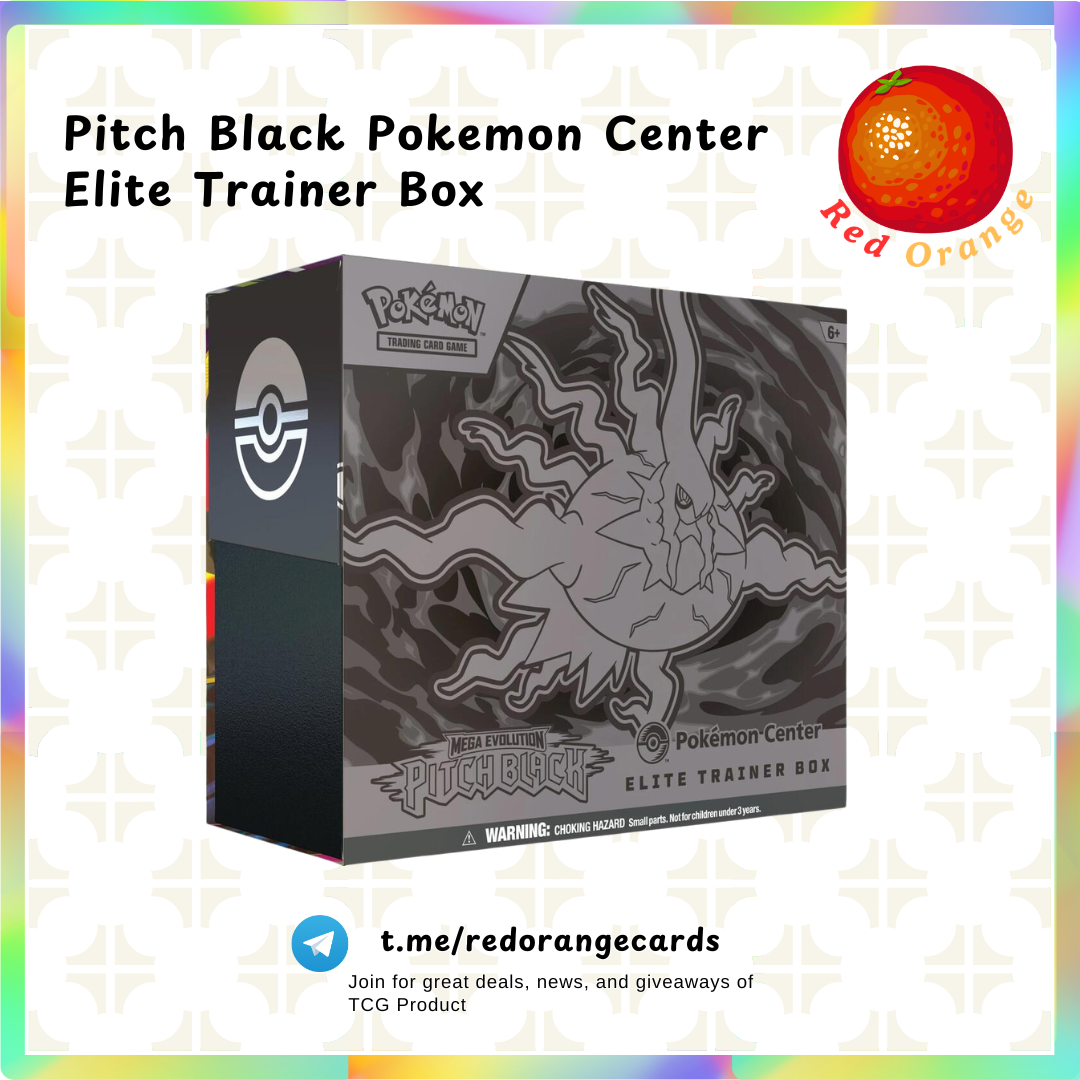 Pitch Black Pokemon Center Elite Trainer Box