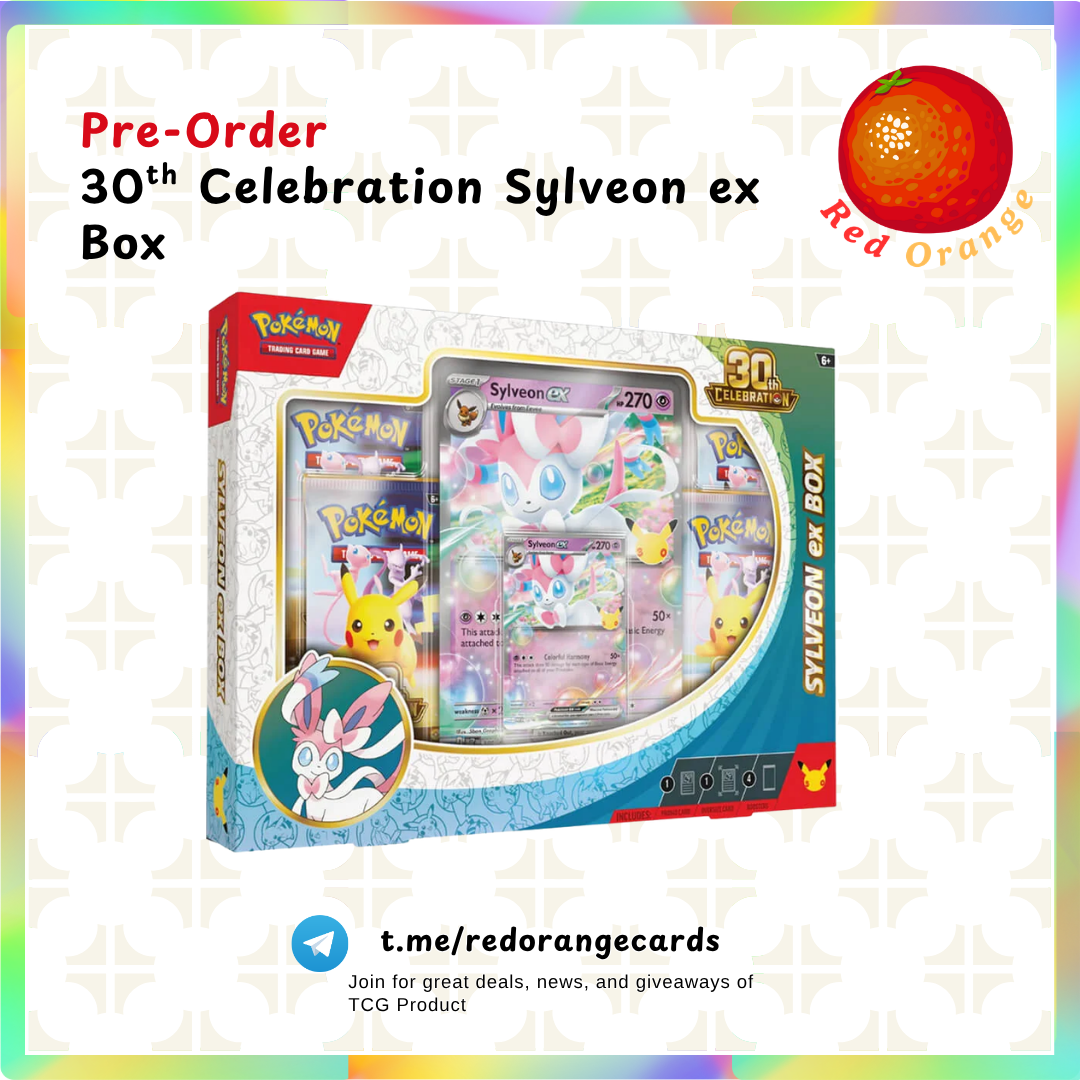 [Pre-Order] 30th Celebration Sylveon ex Box