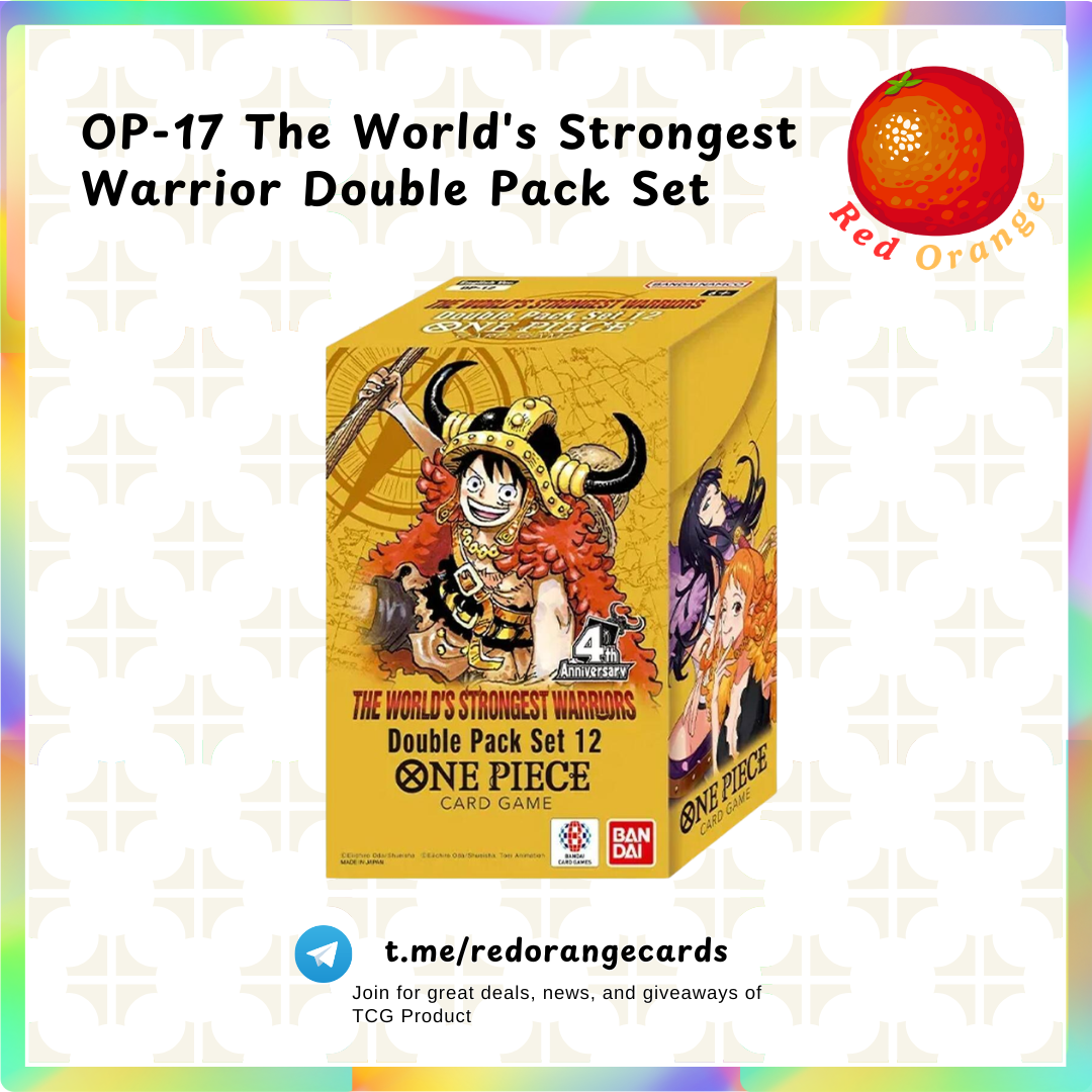 OP-17 The World's Strongest Warrior Double Pack Set