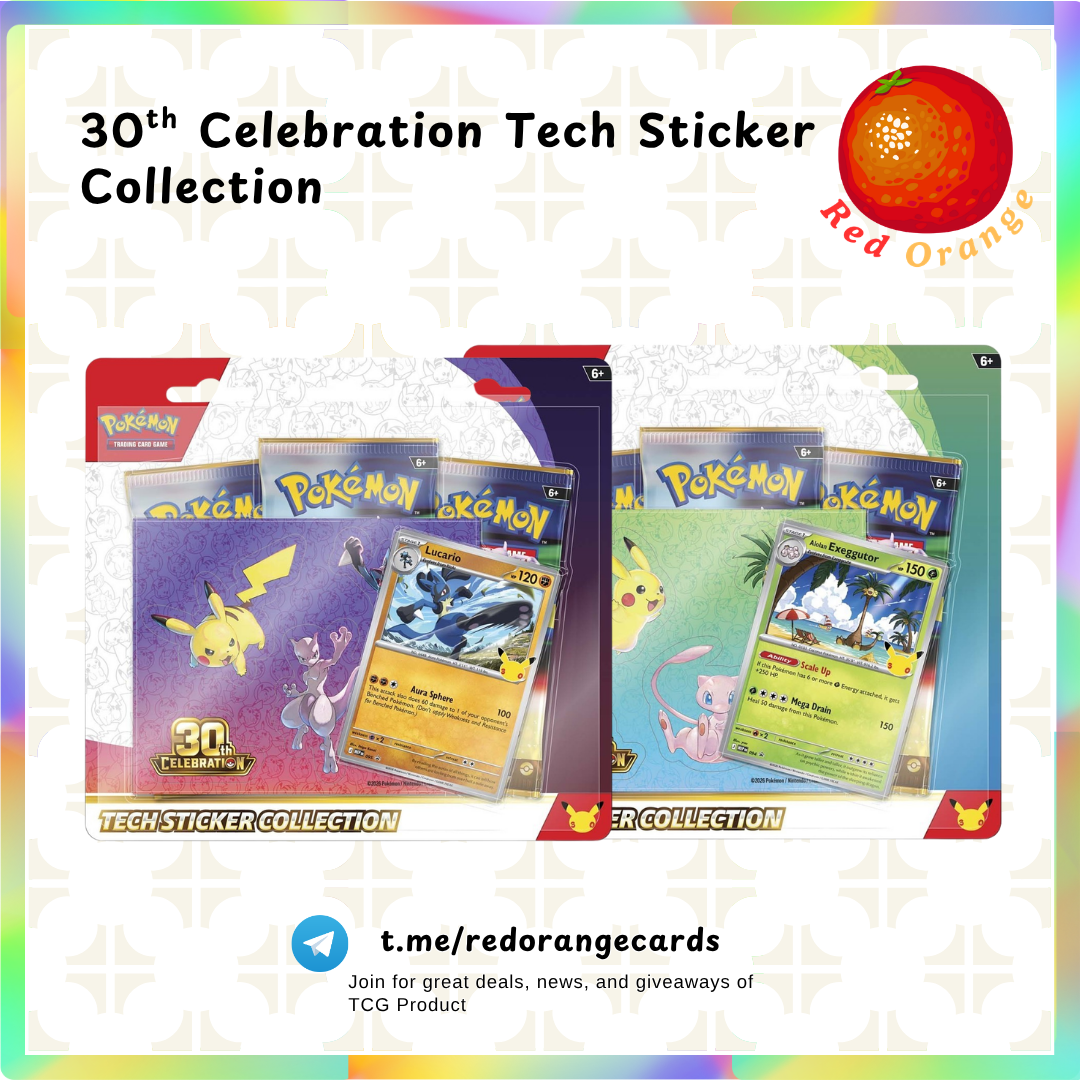 30th Celebration Tech Sticker Collection
