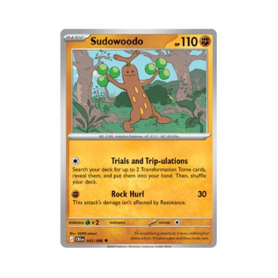 043/086 - Sudowoodo Chaos Rising