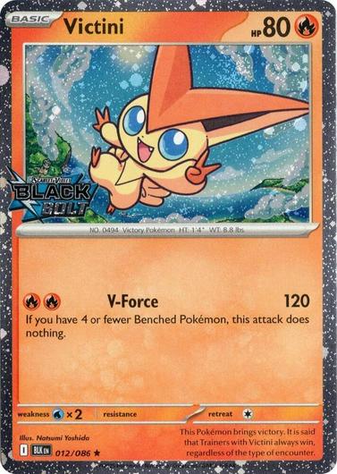 Victini [Stamped] #12 Pokemon Black Bolt