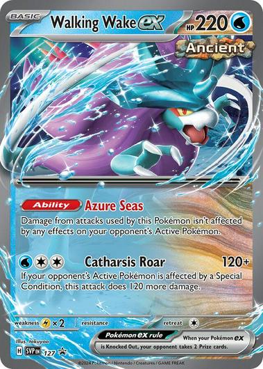 Walking Wake Ex #127  Pokemon Promo