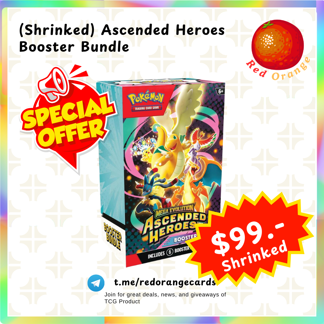 (Shrinked) Ascended Heroes Booster Bundle (Loose)