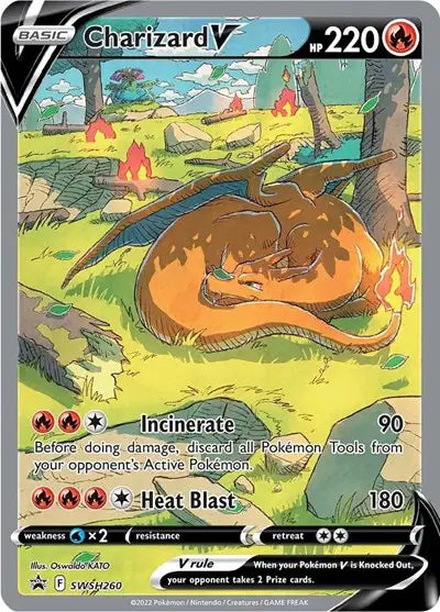 Charizard V Sword Shield Promo SWSH260