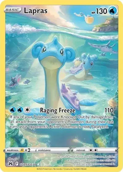 Lapras GG05 Crown Zenith