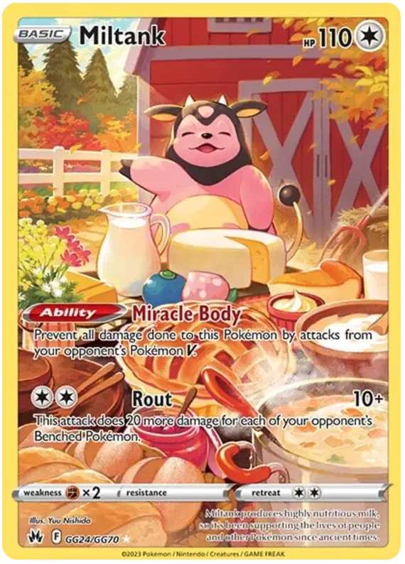 Miltank GG24 Crown Zenith
