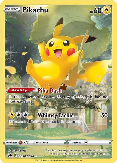Pikachu GG30 Crown Zenith