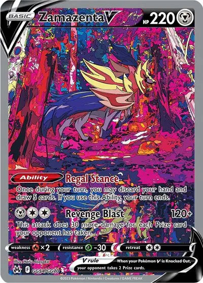 Zamazenta V GG54 Crown Zenith