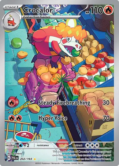 Crocalor 202 Paldea Evolved