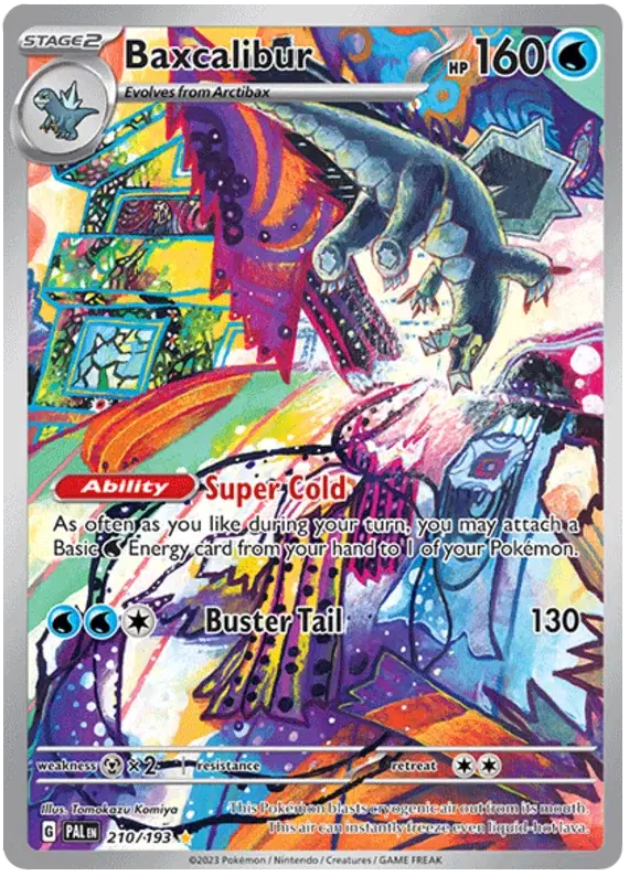 Baxcalibur 210 Paldea Evolved