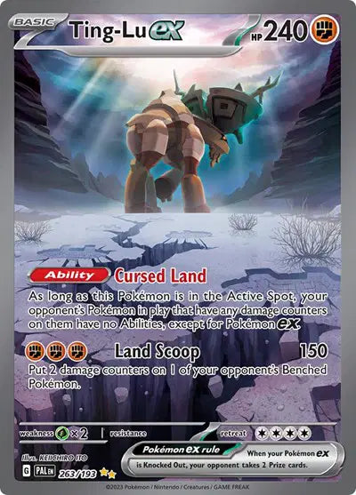Ting-Lu ex 263 Paldea Evolved