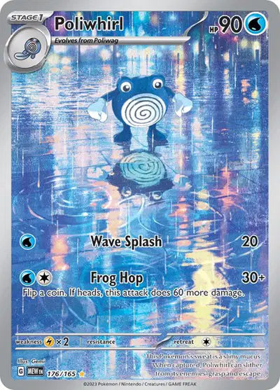 Poliwhirl 176 Pokemon 151
