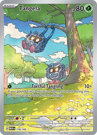 Tangela 178 Pokemon 151
