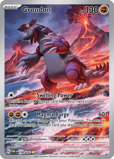Groudon 199 Paradox Rift
