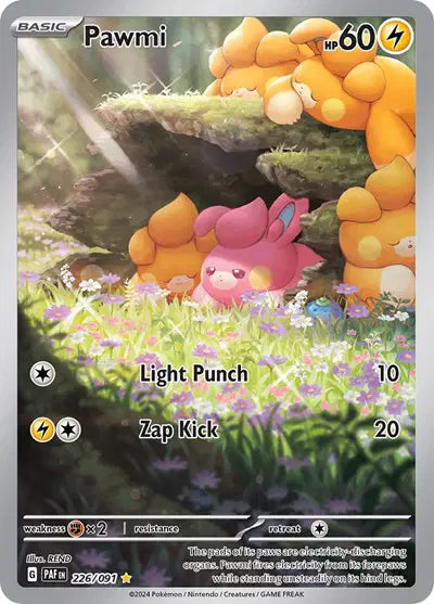 Pawmi 226 Paldean Fates