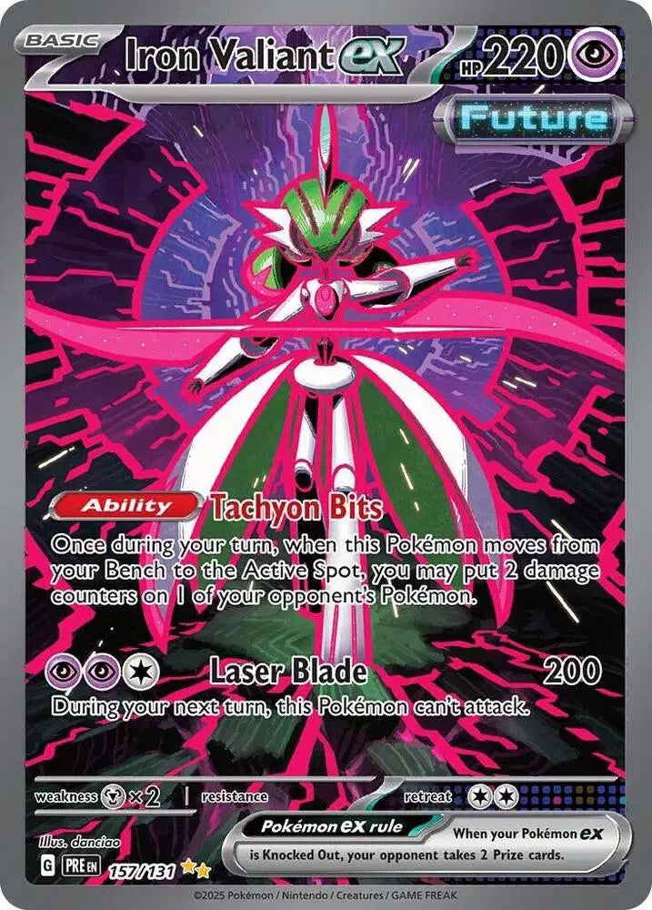 Iron Valiant ex 157 Prismatic Evolutions