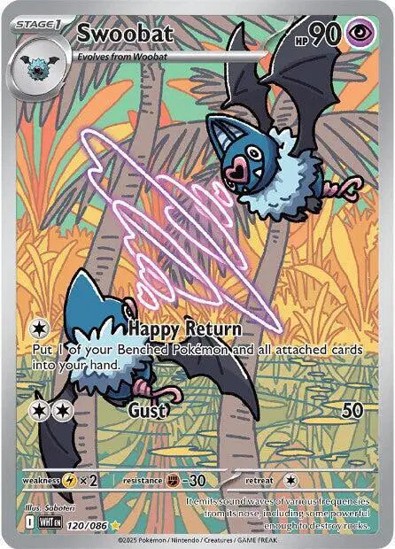 Swoobat 120 White Flare