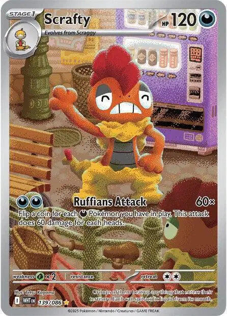 Scrafty 139 White Flare