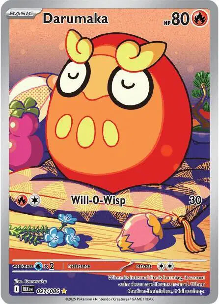 Darumaka 97 Black Bolt