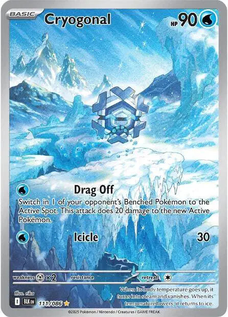 Cryogonal 111 Black Bolt