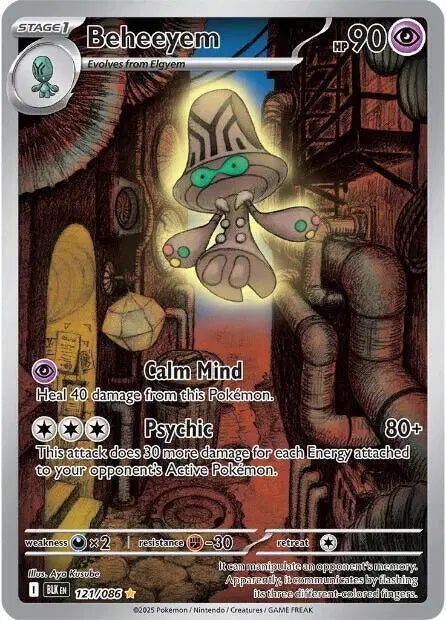 Beheeyem 121 Black Bolt