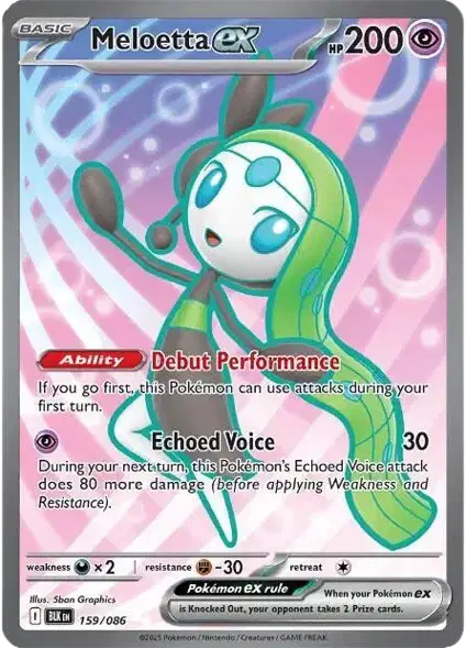Meloetta ex 159/86 Black Bolt